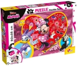 Пъзел, Lisciani, Minnie Mouse, Двулицев пъзел 24 части