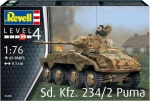 Модел за сглобяване, Revell, Sd.Kfz. 234/2 Puma, 69 части