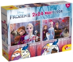 Пъзел, Lisciani, Frozen, Двулицев пъзел 2 х 24 части