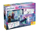 Пъзел, Lisciani, Frozen, Двулицев пъзел 2 x 60 части