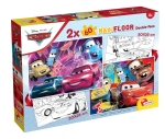 Пъзел, Lisciani, Cars, Двулицев пъзел 2 x 60 части
