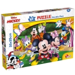 Пъзел, Lisciani, Mickey Mouse, Двулицев пъзел 48 части