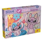 Пъзел, Lisciani, Stitch, Двулицев пъзел, 108 части