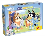 Пъзел, Lisciani, Bluey, Двулицев пъзел, 35 части