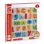 Дървен пъзел, Hape, Азбука малки букви, 24 части