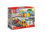 Комплект железопътен сервиз, Hape, 11 части