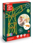 Бамбуков конструктор, Hape, Flexistix, Кран, 94 части