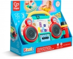 Интерактивна играчка, Hape, Pixelz, Радиокасетофон с микрофон
