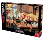 Пъзел, Anatolian, Котета в кухнята, 700 части