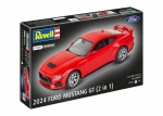 Сглобяем модел, Revell, Автомобил 2024 Ford Mustang GT, Click System, 60 части