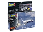 Сглобяем модел, Revell, Самолет,Boeing 737-800, 25 части