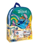 Творчески комплект, Lisciani, Stitch, 2 в 1 раница с комплект за рисуване