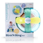Бебешка сензорна топка, Infantino, Със светлини и звуци