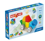 Магнитен конструктор, Geomag, Magicube, Колички, 13 части