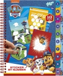 Творчески комплект, Totum, Paw Patrol, Книжка със стикери по номера