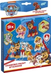 Творчески комплект, Totum, Paw Patrol, Стикери за диамантена живопис, 9 броя