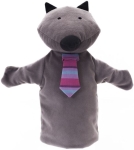 Кукла за куклен театър, Hape, Вълк, 25 х 25 cm