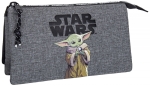 Ученически несесер, Kstationery, Baby Yoda, Mandalorian, 23 x 12 x 2 cm