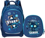 Ученическа раница, Kstationery, Made to Last, Start Game 2в1, 43 x 31 x 18 cm