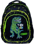 Ученическа раница, Astra, T-Rex Neon, 39 x 28 x 15 cm