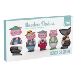 Пъзел, Eurekakids, Магнитни фигури, Трите прасенца