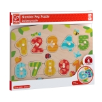 Дървен пъзел, Hape, Цифри, 11 части