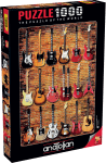 Колекция от китари -  пъзел 1000 части