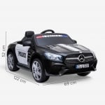 Акумулаторна кола Licensed Mercedes Benz SL500 Police Black