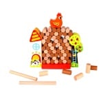 Дървена образователна игра Ферма TKC572