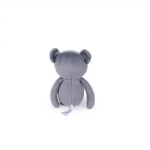 Мека играчка За Гушкане Teddy Bear тъмно сив 82002