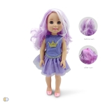 Кукла 38 cm Fairy Doll Sun лилава LS1502-5