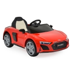 Акумулаторна кола Audi R8 Spyder металик червен