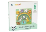 Дървен пъзел и игра за баланс Animals HP095