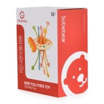 Бебешка сензорна играчка UFO red