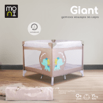 Детска кошара за игра Giant 