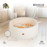 Мек басейн Boucle с 200 топки слонова-кост