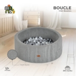 Мек басейн Boucle с 200 топки сив