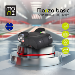 Стол за кола Monza basic 125-150cм черен