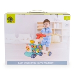 Играчка за прохождане 3в1 Happy Train mint