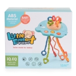 Бебешка сензорна играчка Elephant 2890-blue