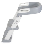 Детска тоалетна седалка със стълба Lifty сив