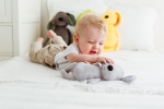 Мека играчка За Гушкане Dog 28cm сив 81994