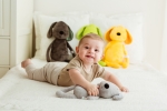 Мека играчка За Гушкане Dog 28cm сив 81994