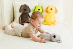 Мека играчка За Гушкане Dog 28cm сив 81994