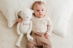 Мека играчка за гушкане Bunny бял 81970