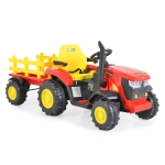 Акумулаторен трактор Rancher червен