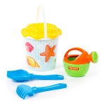 Плажен комплект жълт  (5 части) 5099