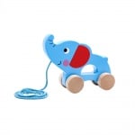 Дървена играчка за дърпане Elephant - TKC264