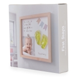 Отпечатък за ръка/краче със снимка First Steps