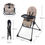 Kinderkraft BINCI столче за хранене